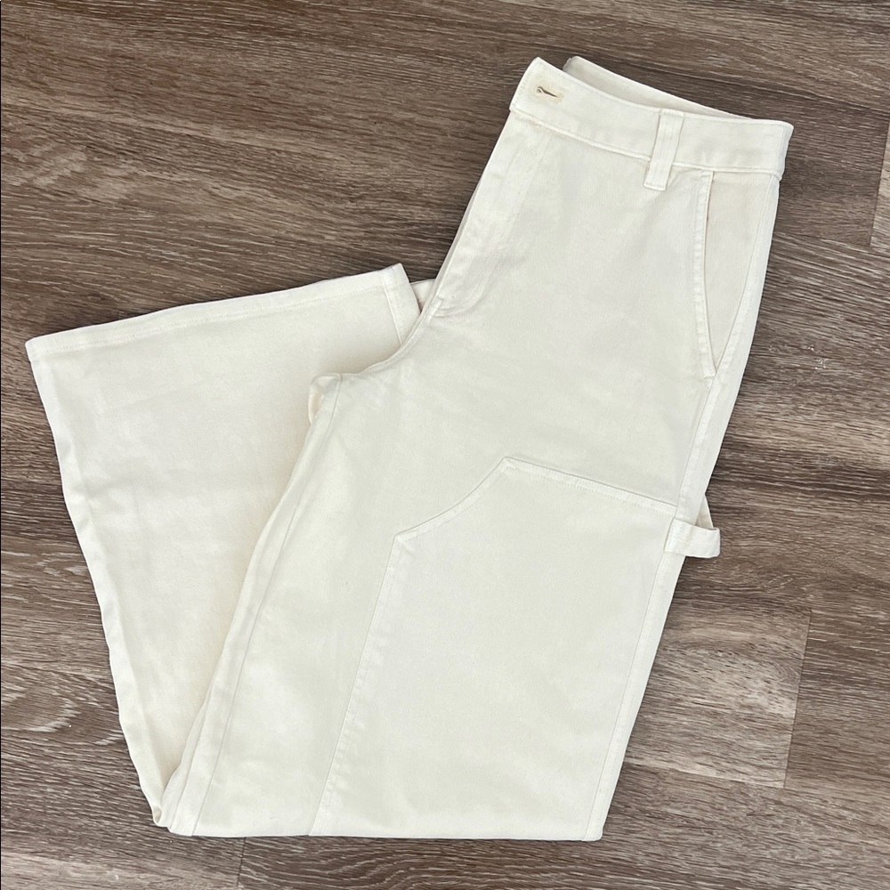 BP Cream Flare Jeans NWOT